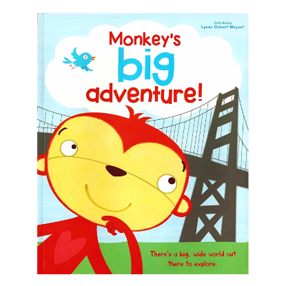 Picture of PICTURE FLATS PORTRAIT-MONKEY'S BIG ADVENTURE