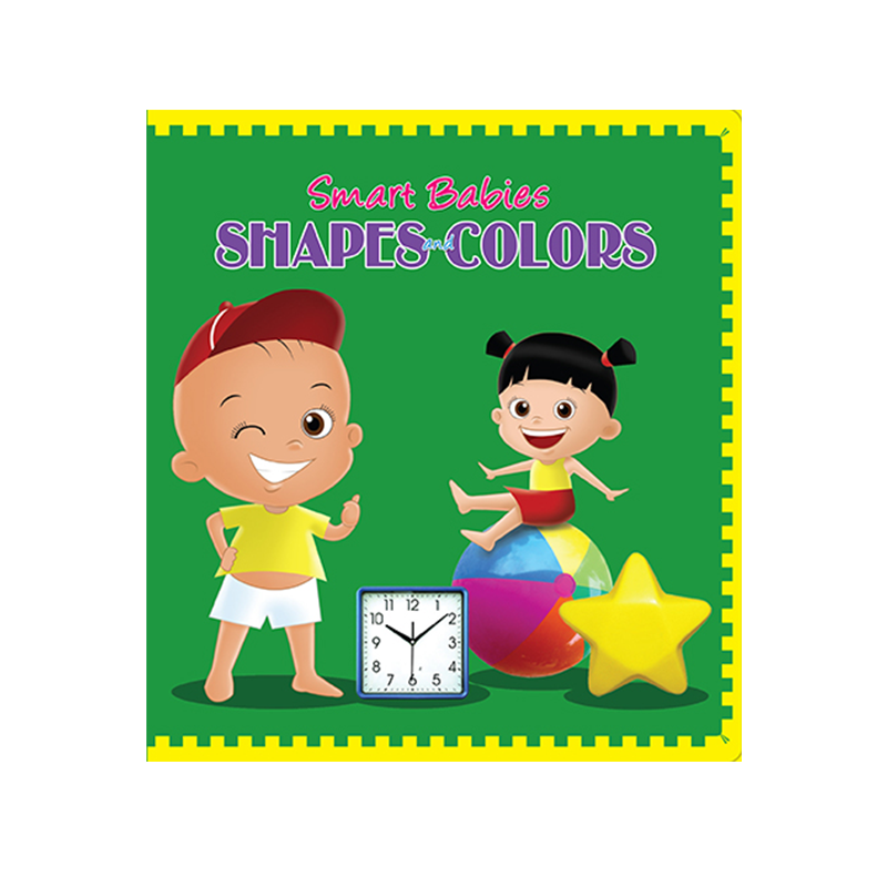 Learning is Fun. SMART BABIES BOARD BOOK - SHAPES AND COLOURS