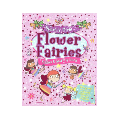 Picture of SPARKLY GIRLS - FLOWER FAIRIES STICKER & ACTIVITY BOOK