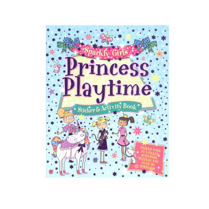Picture of SPARKLY GIRLS - PRINCESS PLAYTIME STICKER & ACTIVITY BOOK