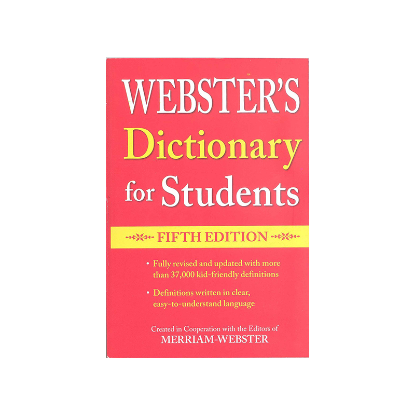Picture of WEBSTER'S DICTIONARY FOR STUDENTS - 5TH EDITION