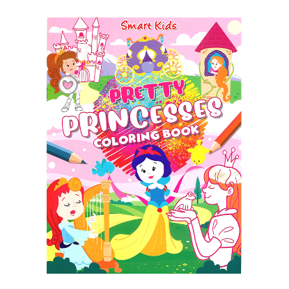 Picture of SMART KIDS COLORING BOOK-PRETTY PRINCESSES