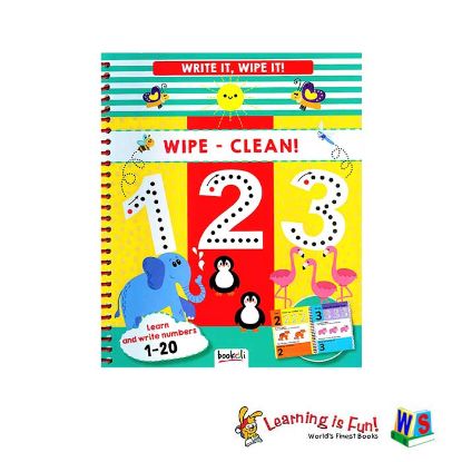 Picture of WRITE IT, WIPE IT! WIPE-CLEAN-123