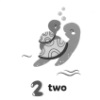 Picture of A HIGH-CONTRAST BOARD BOOK-NUMBERS
